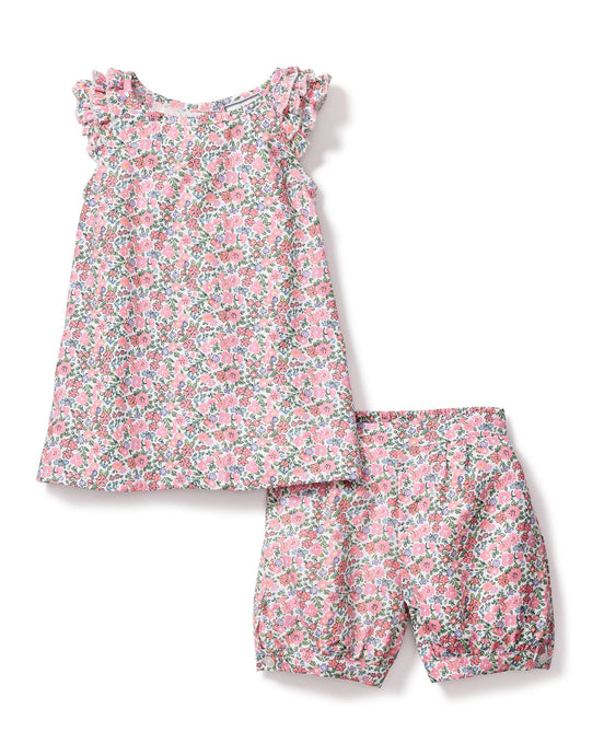 Spring Floral Shorts Set