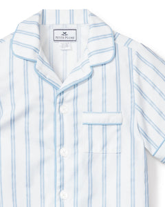 Wide Stripe Shorts Set