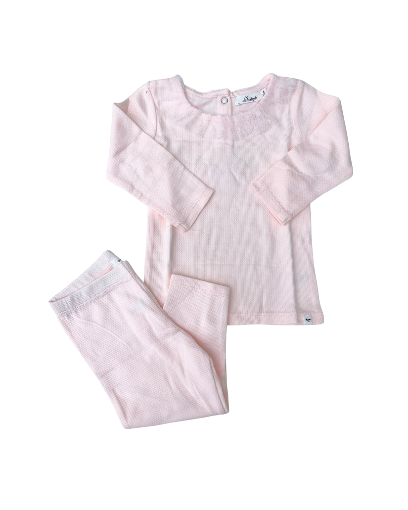 Pink Ruffle Set