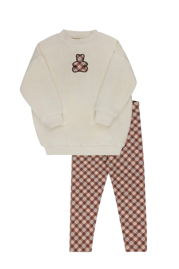 Velour Check Set