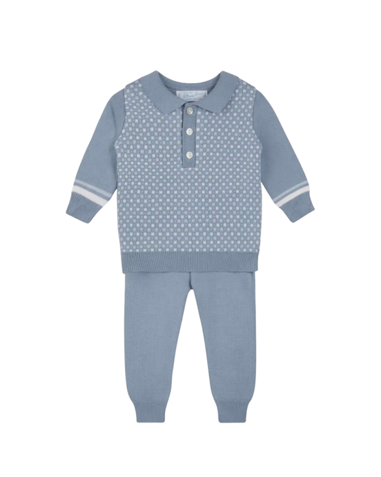 Check Jacquard Set