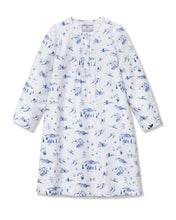 Load image into Gallery viewer, Winter Toile Long Sleeve Nightgown