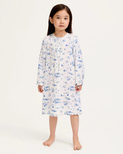 Load image into Gallery viewer, Winter Toile Long Sleeve Nightgown