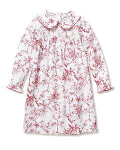 Toile Long Sleeve Nightgown