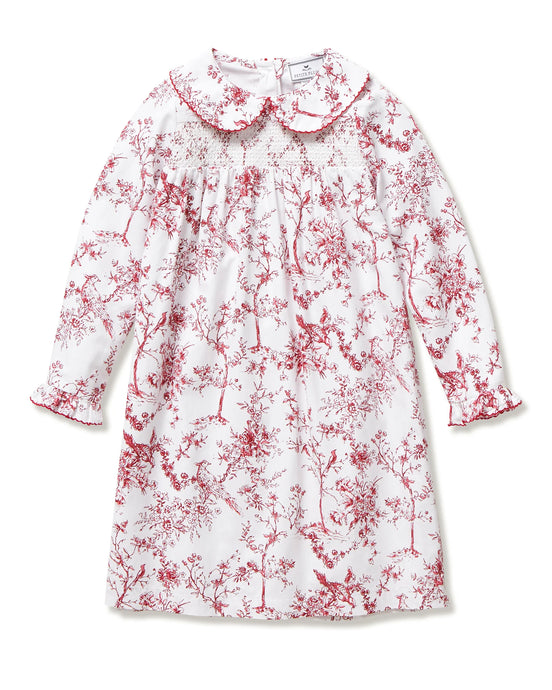 Toile Long Sleeve Nightgown
