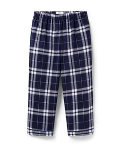 Navy Plaid Pants