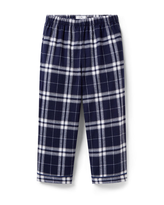 Navy Plaid Pants