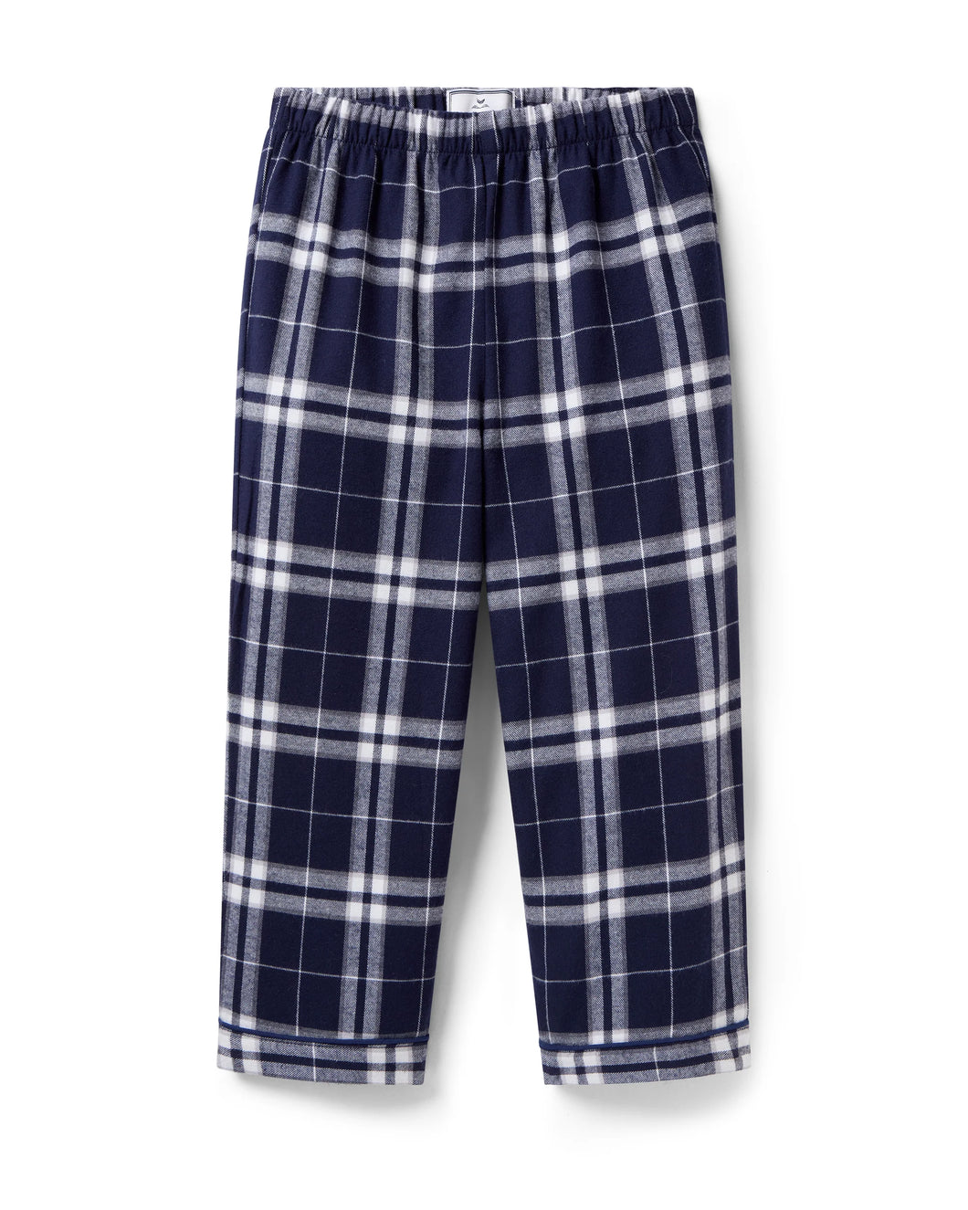 Navy Plaid Pants