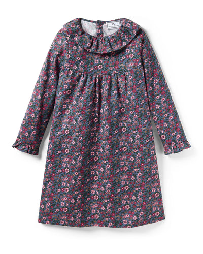 Floral Long Sleeve Nightgown