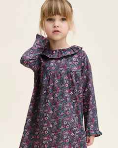 Floral Long Sleeve Nightgown