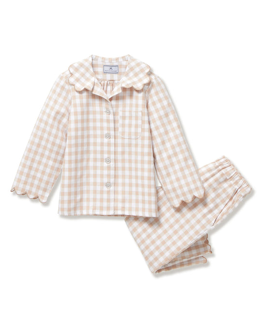 Ruffled Gingham Set