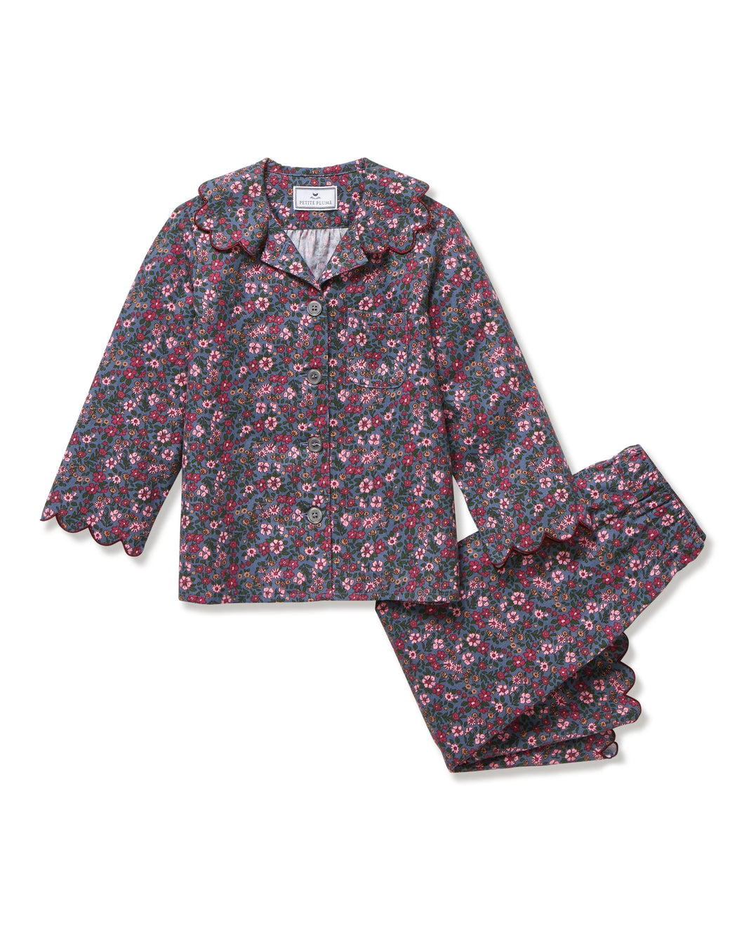Ruffled Floral Set