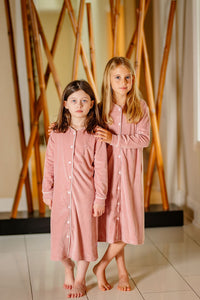 Velour Button Down Nightgown