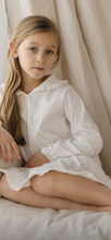 Load image into Gallery viewer, Stripe collar nightgown