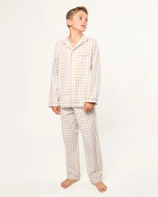Load image into Gallery viewer, Camel Gingham Set