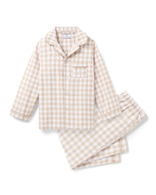 Load image into Gallery viewer, Camel Gingham Set