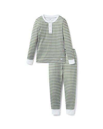 Sage Stripe Set