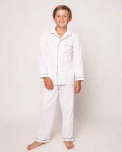 Load image into Gallery viewer, Green Trim Button Down Set
