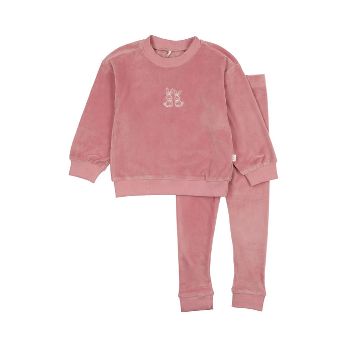 Velour Bunny Set