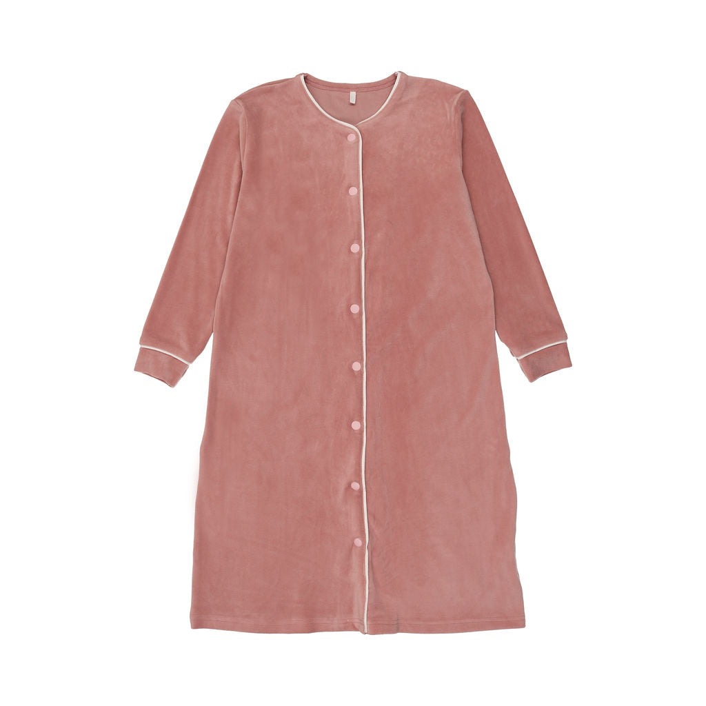 Velour Button Down Nightgown