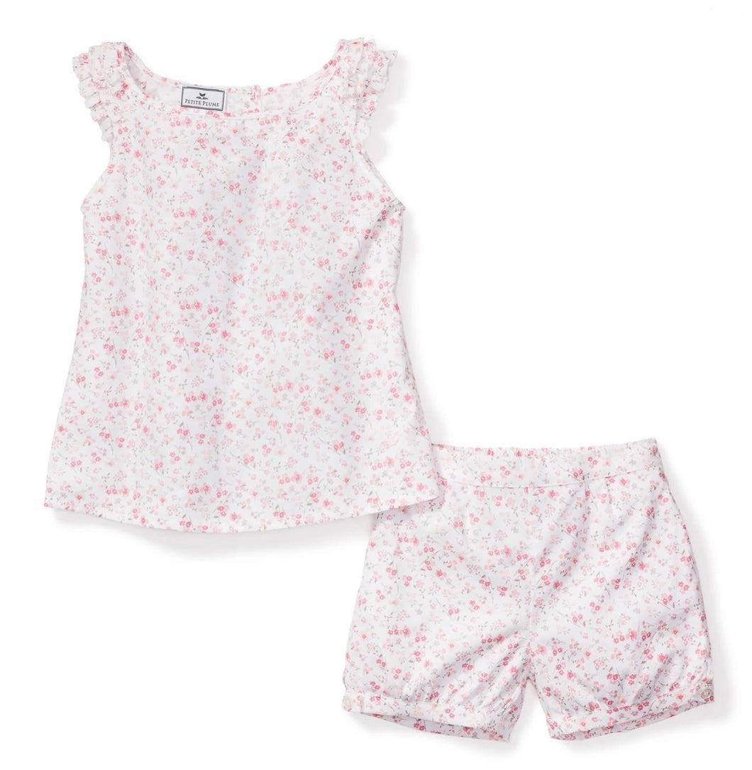 Floral Shorts Set