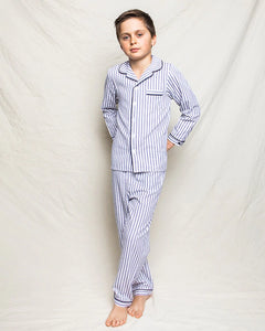 French Stripe Button Down Set