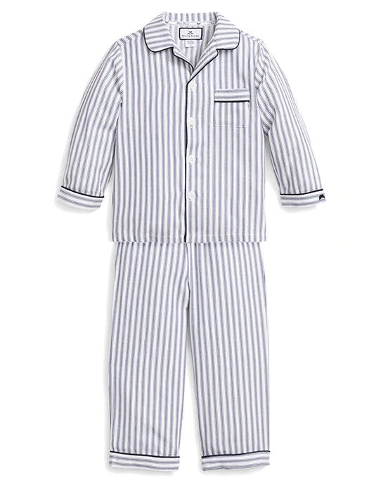 French Stripe Button Down Set