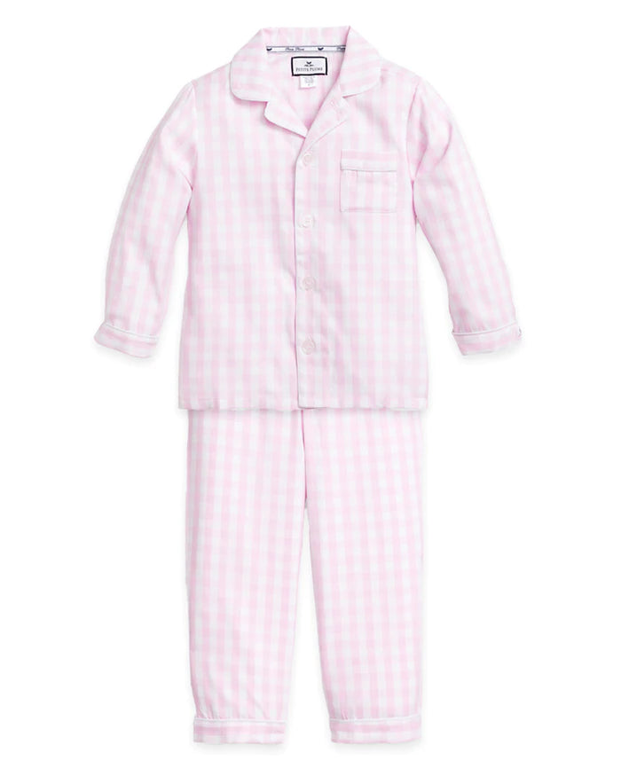Gingham Pink Set